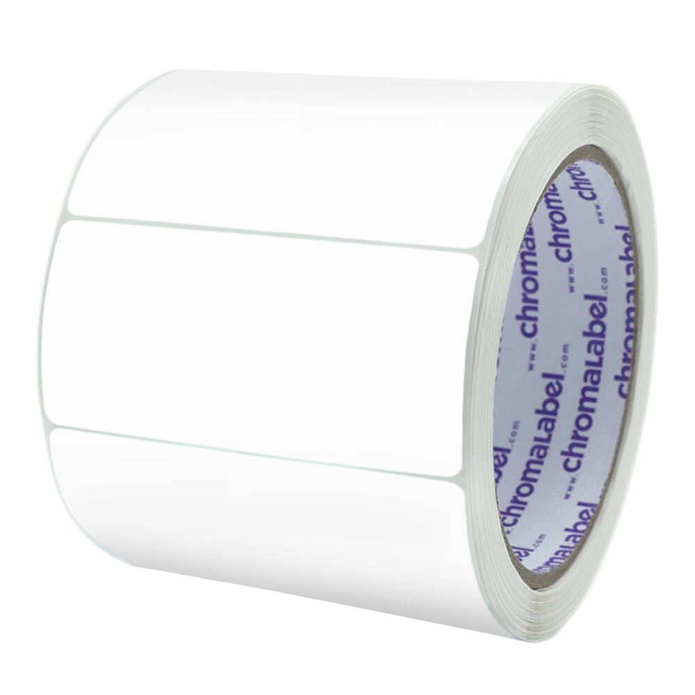 2545 2 x 4 inch Permanent Color Code Rectangle Labels, 250 Stickers per